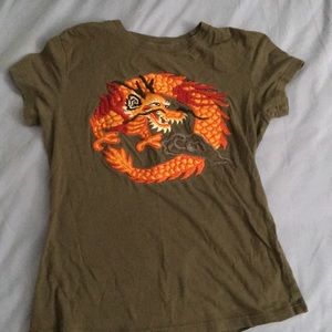 Green Dragon Lucky Top